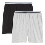 M&S 2 Pack Pure Cotton Pyjama Shorts, M