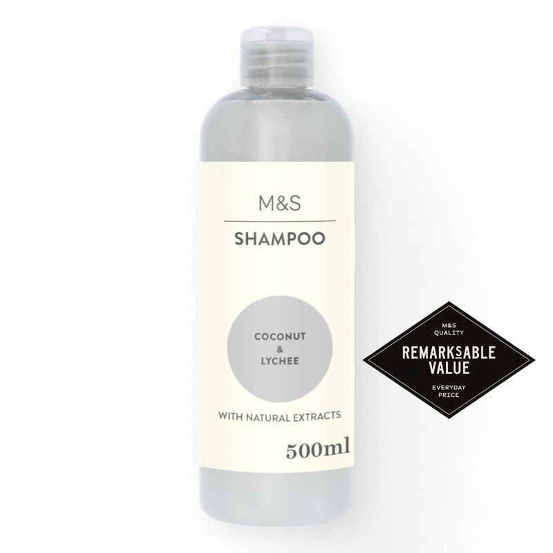 M&S Everyday Shampoo Coconut & Lychee
