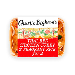 Charlie Bigham's Thai Red Chicken Curry & Fragrant Rice for 2