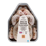 M&S Salt & Pepper Whole Chicken with Butter