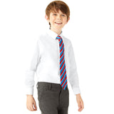 M&S Boys Regular Fit Easy to Iron Shirts, 6-7 Years, White