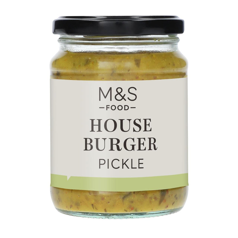M&S House Burger Pickle