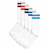 M&S Hoop Sports Socks, Size 9-12, White
