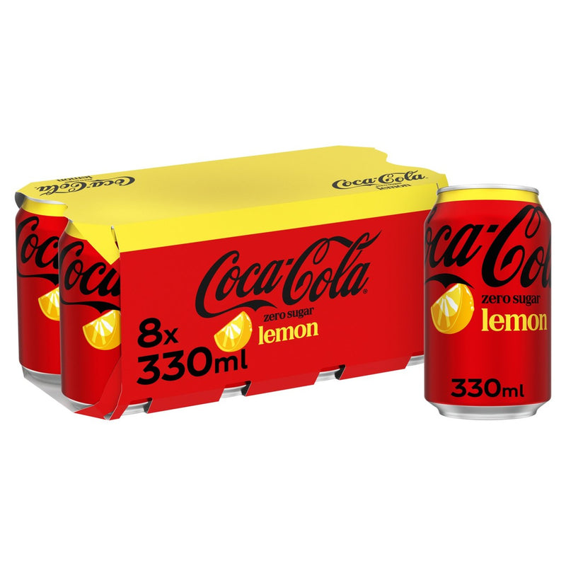 Coca-Cola Zero Sugar Lemon 8 x 330ml