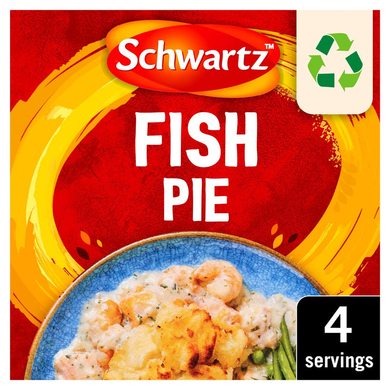 Schwartz Fish Pie Recipe Mix 26g
