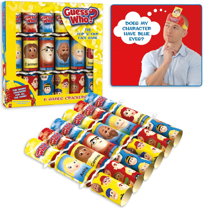 Hasbro Guess Who Christmas Crackers