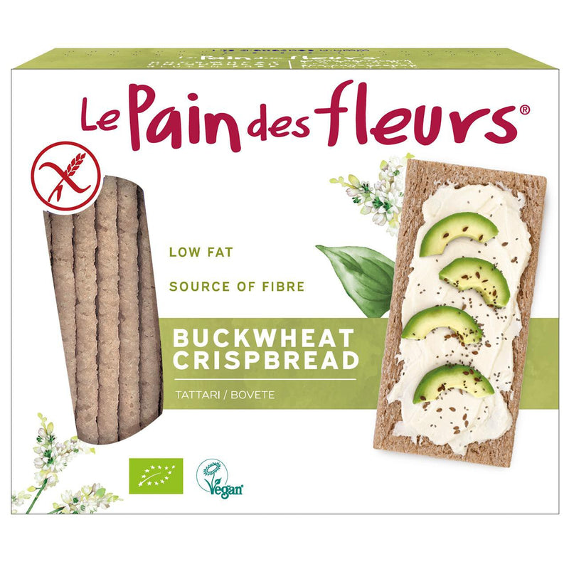 Le Pain Des Fleurs Buckwheat Crispbread 150g