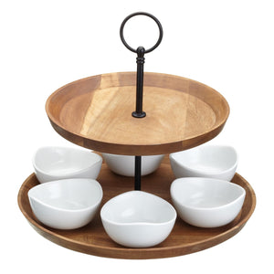 Artesa Two Tier Serving Set 25x24cm