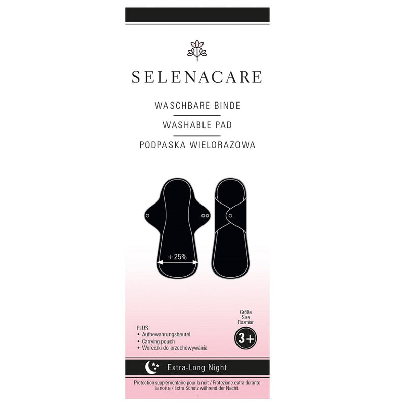 Selenacare Washable Menstrual Pad Night Extra-Long