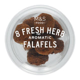 M&S 8 Aromatic Fresh Herb Falafels