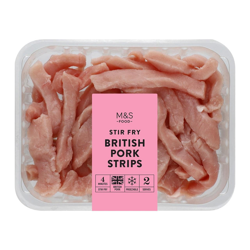 M&S British Outdoor Bred Pork Stir Fry Strips
