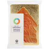Ocado Organic Oak Smoked Salmon 100g