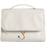 M&S Womens Hanging Wash Bag, Light Cream
