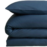 M&S Cotton Rich Bedding Set, Double Navy