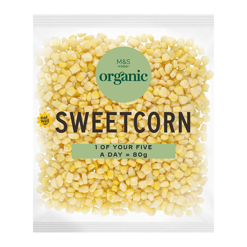 M&S Organic Sweetcorn Frozen 500g