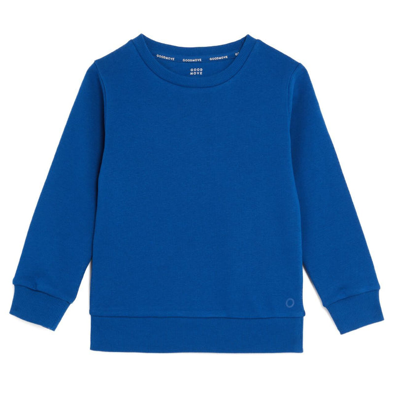 M&S GOODMOVE Unisex Regular Fit School Sweatshirt, 11-12 Years, Royal Blue