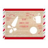 Christmas At Home Wooden Snacks For Santa Board