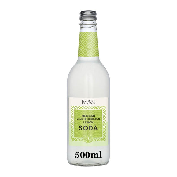 M&S Mexican Lime & Sicilian Lemon Soda