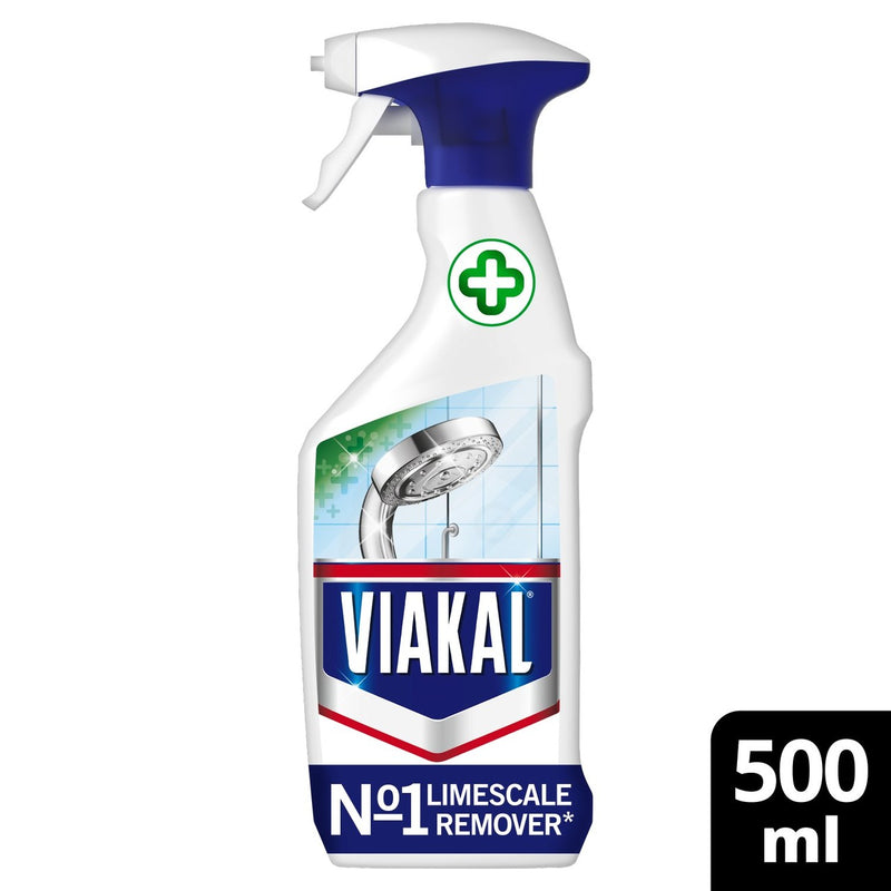Viakal Bathroom Limescale Remover Anti-Bacterial Spray 500ml
