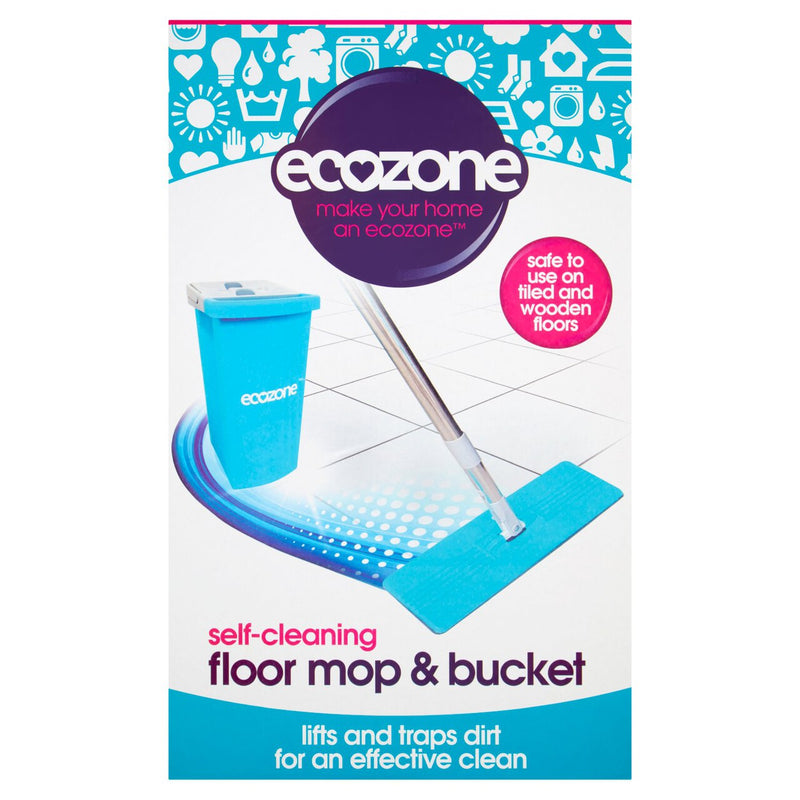 Ecozone Self Cleaning Floor Mop & Bucket