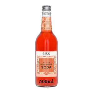 M&S Sicilian Blood Orange Soda