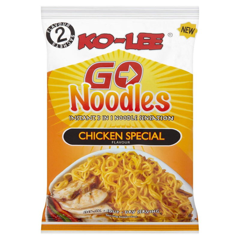 Ko-Lee instant noodles chicken special flavour 85g, UK version