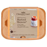 Clarence Court Burford Brown Free Range Very Large Eggs 6 per pack
