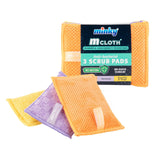 Minky M Cloth Anti Bac Scrub Pads 3 per pack