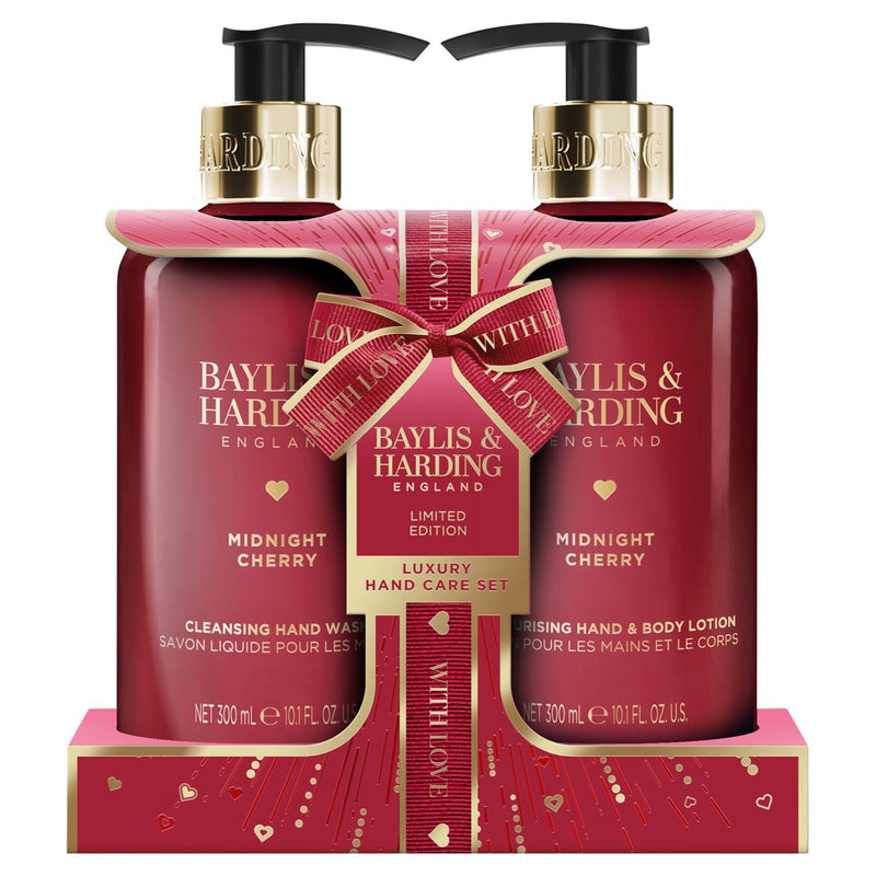 Baylis & Harding Midnight Cherry Luxury Hand Care Gift Set