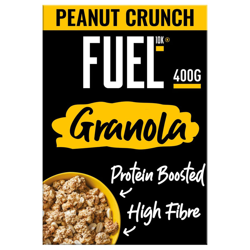 FUEL 10K Peanut Crunch Protein Granola Breakfast Cereal