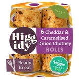 Higgidy Cheddar & Caramelised Onion Chutney Rolls