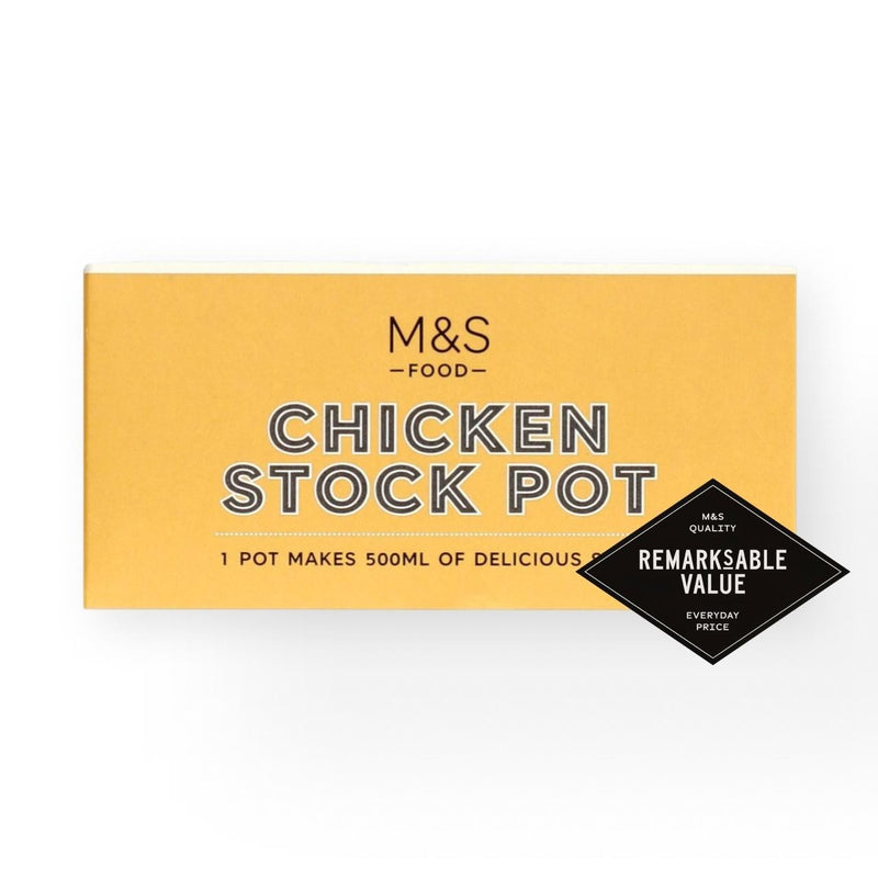 M&S Chicken Stock Pot 4 x 24g