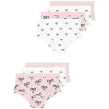 M&S Girls Cotton with Stretch Bow Shorts, 15-16 Years, Pink Mix