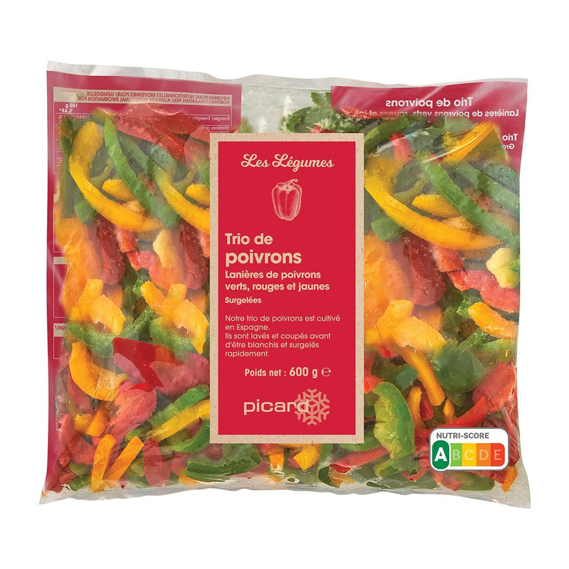 Picard Mixed Pepper Slices 600g