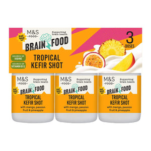 M&S Brain Food Tropical Kefir Shot Multipack