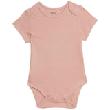 M&S Pure Cotton Bodysuits, 1 Months, Pink