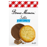 Bonne Maman Shortbread Biscuits Coated with Milk Chocolate