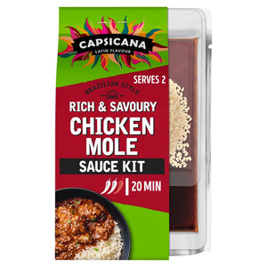 Capsicana Mexican Chicken Mole Cooking Sauce Kit