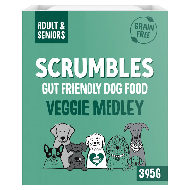 Scrumbles Dog Food Grain Free Veggie 395g