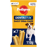 Pedigree Dentastix Daily Adult Small Dog Treats 7 x 16g