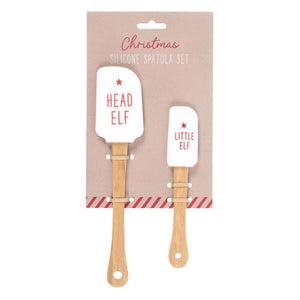 Head Elf & Little Elf Silicone Spatula Set