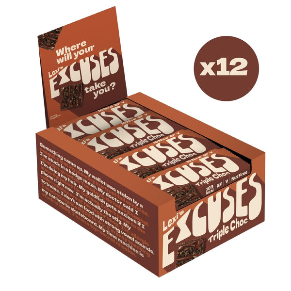 Lexi's Excuses - Triple Choc Crispy Bar Multipack