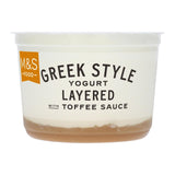 M&S Greek Style Layered with Toffee Sauce