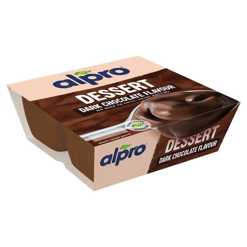 Alpro Dark Chocolate Dessert 4 x 125g