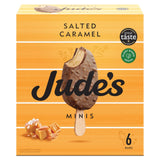Jude's Vegan Mini Salted Caramel Sticks 6 x 50ml