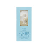M&S Number 3 Candle