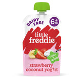Little Freddie Organic Dairy Free Strawberry Yoghurt Baby Food Pouch 6+ M