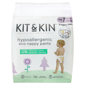 Kit & Kin Eco Nappy Pants Size 7
