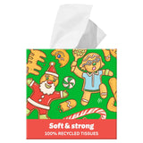 Who Gives A Crap Soft & Strong Christmas Facial Tissues