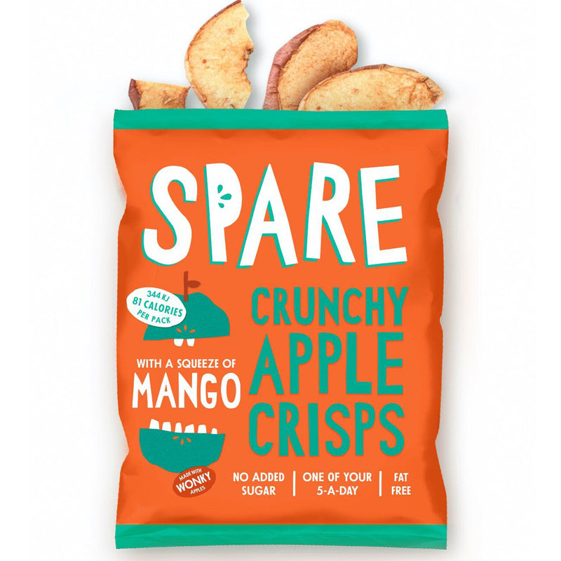 Spare Snacks Crunchy Apple & Mango Crisps 22g